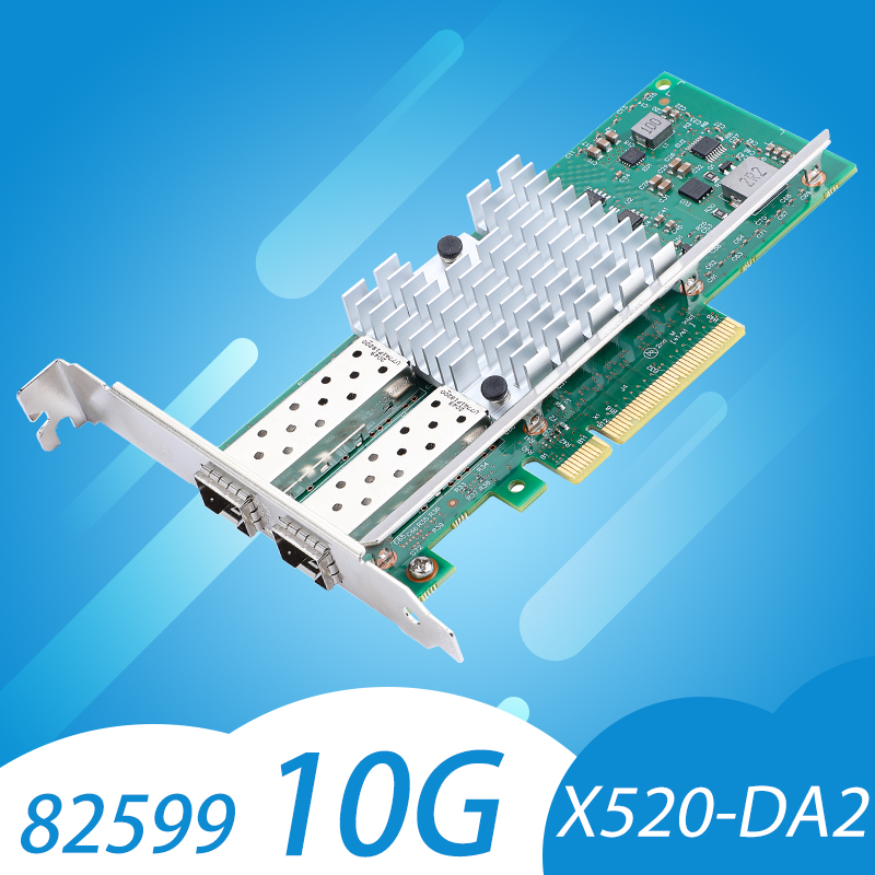 10Gb Sfp+ Pcie Network Card Dual Port - Intel X520-DA2 10Gb SFP+ PCI-E ネットワーク