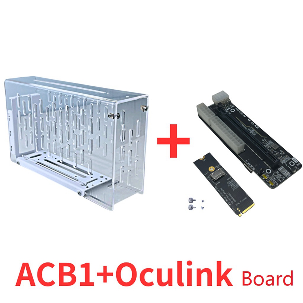 ABKJ-For Oculink/M.2 Nvme 外付けグ - External Gpu Dock Pcie 4.0 Oculink のレビューと価格