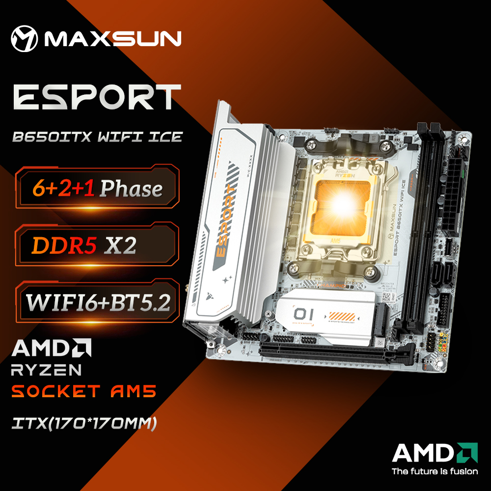Maxsun-マザーボードb650m,amd ryzen,d - B650 Itx Motherboard Wifi のレビューと価格
