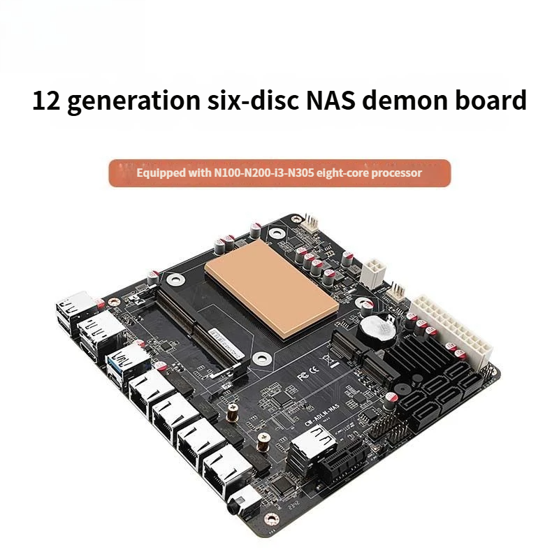 低電力N100/N305/N150 NASマザーボード、6ベ - Nas Motherboard N100 6 Sata のレビューと価格