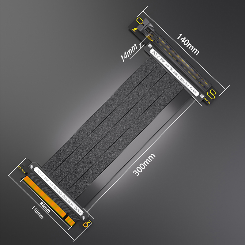 黒の柔軟なGPUライザーケーブル,pcie 4.0,16xシ - Pcie 4.0 X16 Riser Cable 90 Degree のレビューと価格