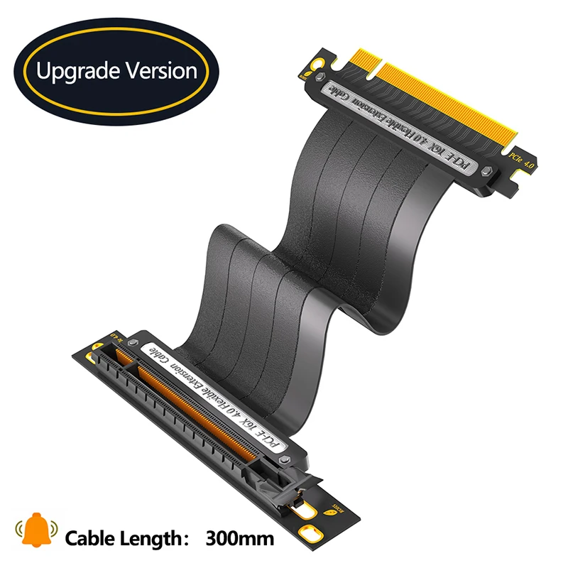 黒の柔軟なGPUライザーケーブル,pcie 4.0,16xシ - Pcie 4.0 X16 Riser Cable 90 Degree のレビューと価格