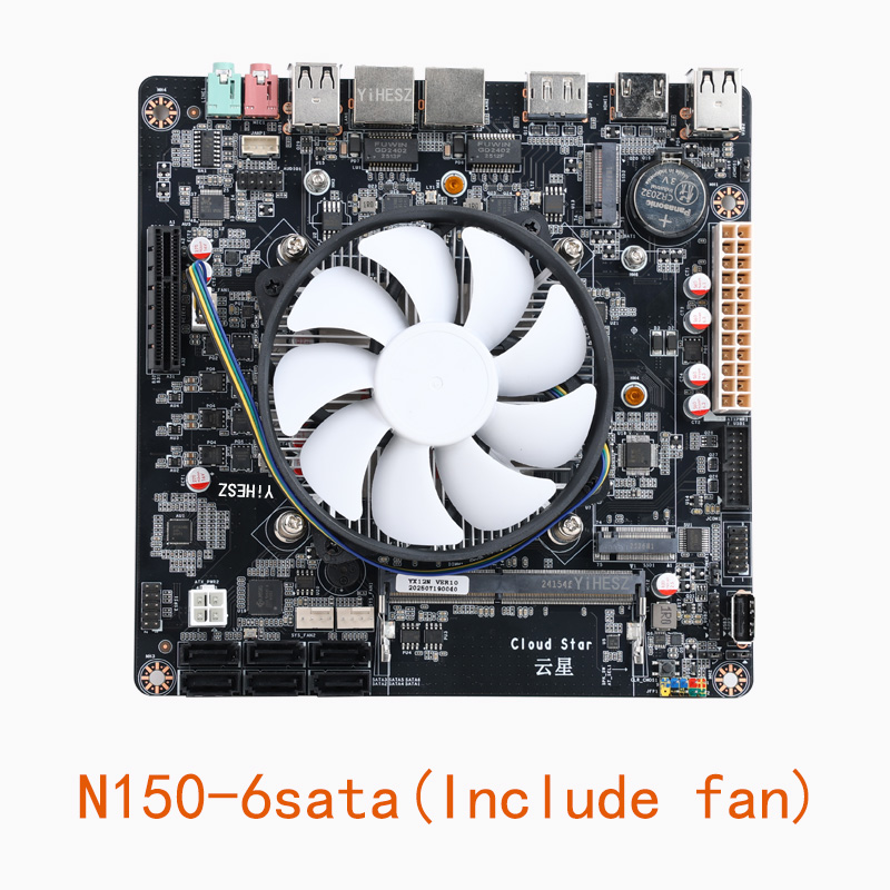 N100/N150 NAS DDR4マザーボード 6* SA - Nas Motherboard N100 6 Sata のレビューと価格