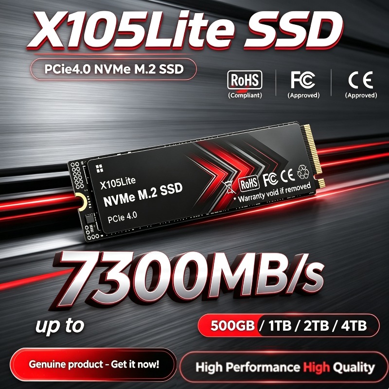 X105Lite 500GB-4TB M.2 PCIe 4. - M.2 Nvme 4Tb Pcie 4.0 Ssd のレビューと価格