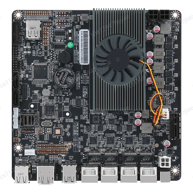 N100 Mini ITX NASマザーボード DDR5、ク - Nas Motherboard N100 6 Sata のレビューと価格