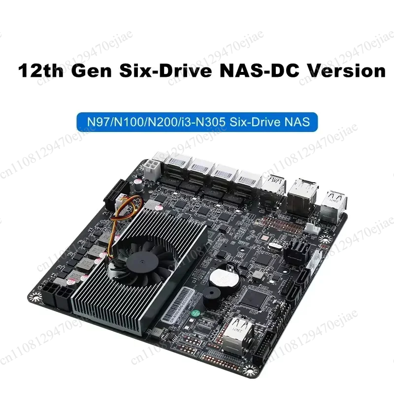 N100 Mini ITX NASマザーボード DDR5、ク - Nas Motherboard N100 6 Sata のレビューと価格