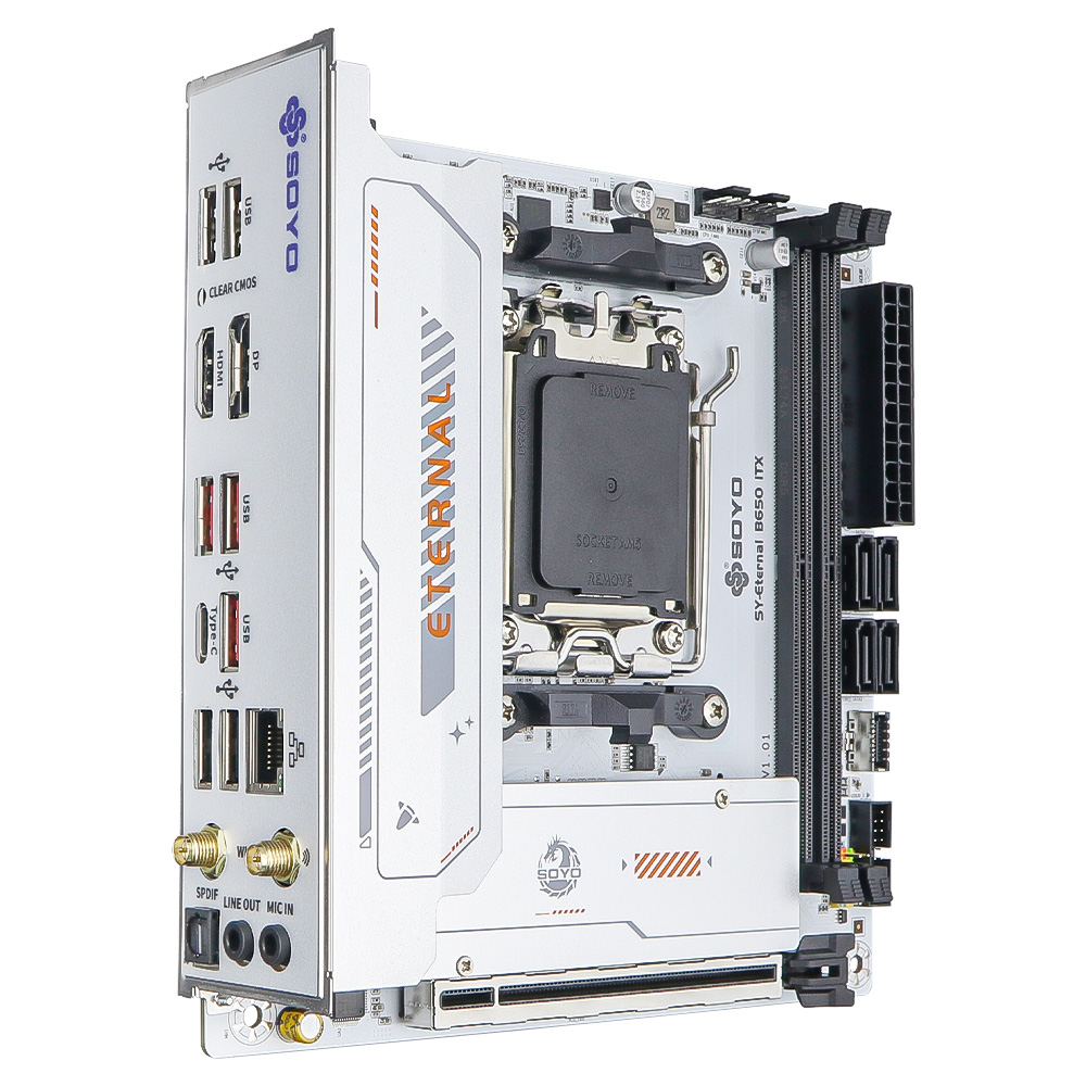 SOYO Eternal B650ITX マザーボード デュ - B650 Itx Motherboard Wifi のレビューと価格