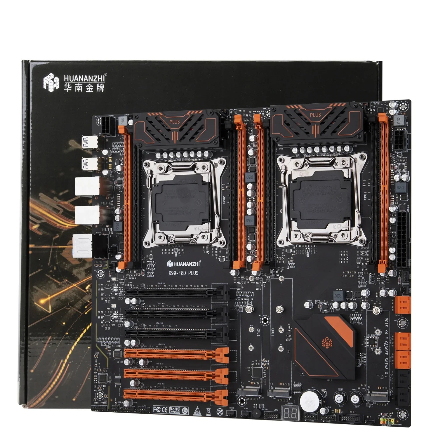 デュアルCPUマザーボード,x99 f8d plus,lga - X99 Dual Cpu Motherboard Combo のレビューと価格