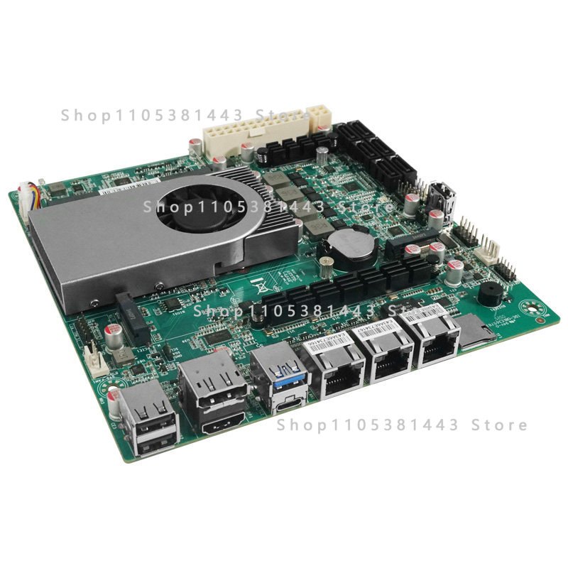 第12世代6ベイ10GネットワークカードソフトルーティングN - Nas Motherboard N100 6 Sata のレビューと価格