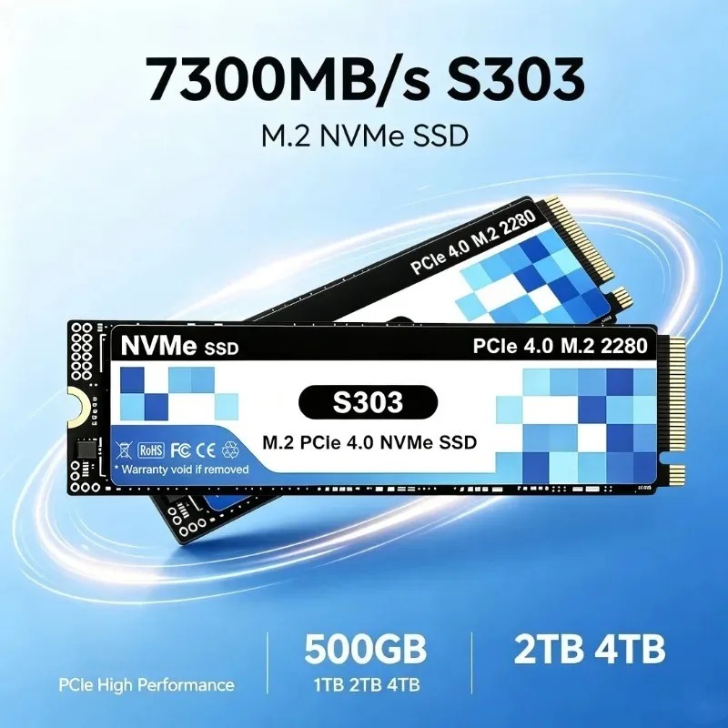 S303 PCIe 4.0 M.2 NVMe SSD 500 - M.2 Nvme 4Tb Pcie 4.0 Ssd のレビューと価格