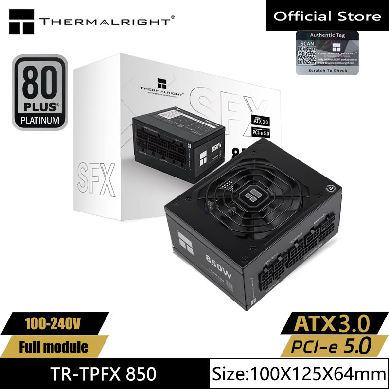 Thermalright TR-TPFX850 コンピュータ - Sfx Power Supply 850W Gold のレビューと価格